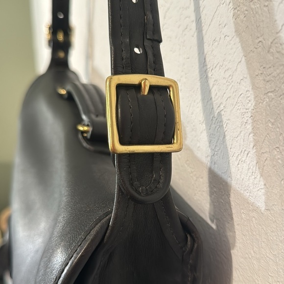 COPY - Vintage COACH 5180 Metropolitan Black Leather Brief Bag - Picture 4 of 16